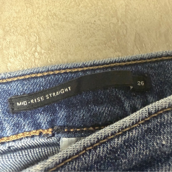 Banana Republic jeans mid-rise straight size 26 - Picture 7 of 12